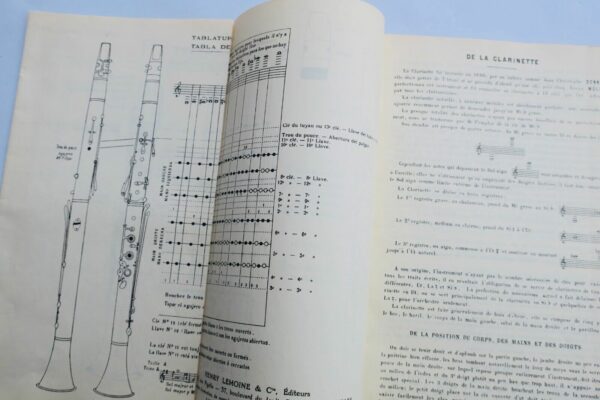Clarinette PARES G. Méthode de clarinette – Image 7