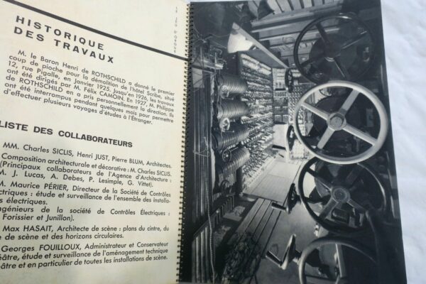 Cocteau Théâtre Pigalle, ses éclairages, sa machinerie 1929 Rothschild – Image 11