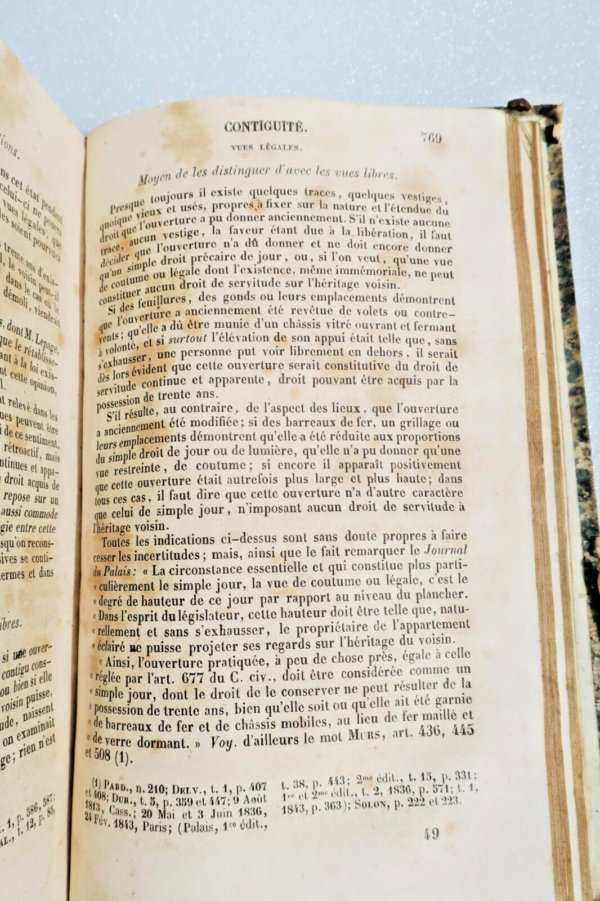 Code des constructions et de la contiguité ou Législation complète 1854 – Image 6