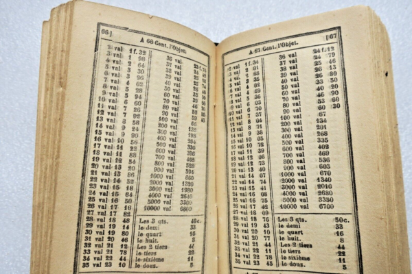 Comptes-faits de Barême en francs et centimes précédés d'une instruction – Image 5