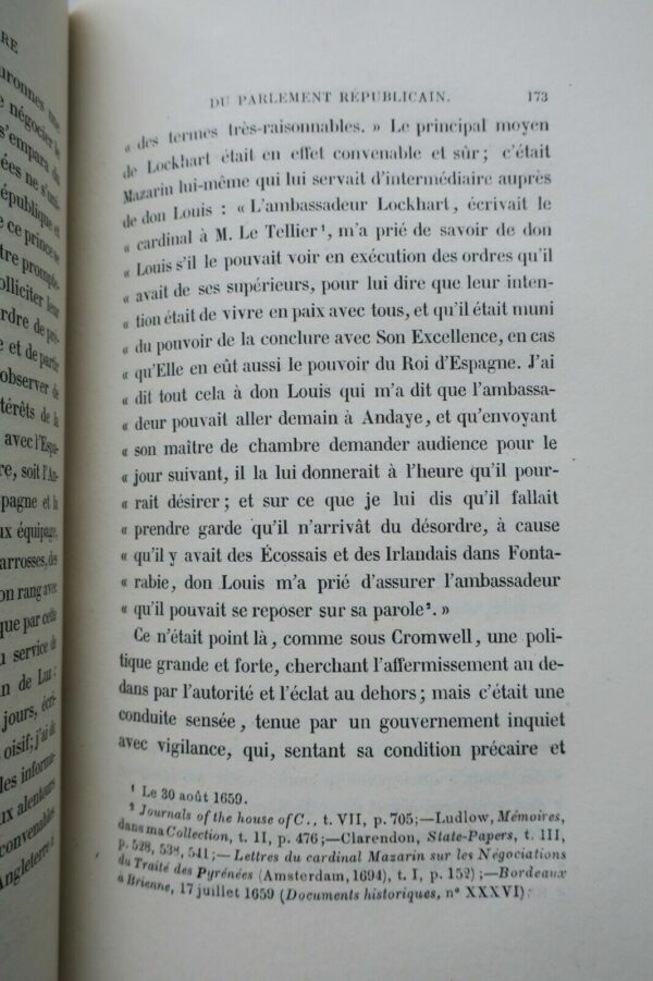 Cromwell Histoire du protectorat de Richard CROMWELL et du rétablissement 1856 – Image 6