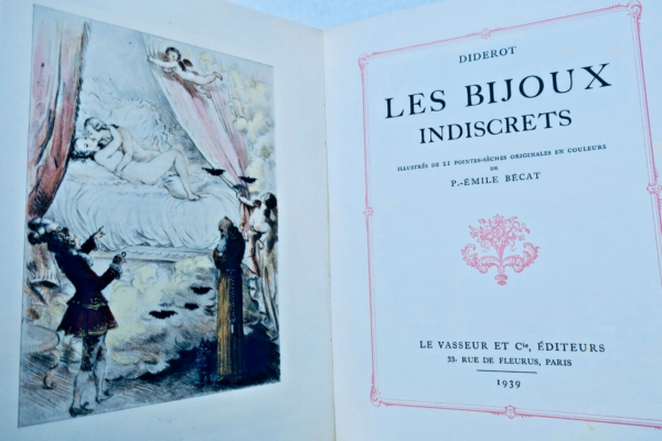 Curiosa Diderot LES BIJOUX INDISCRETS ill-Bécat – Image 12