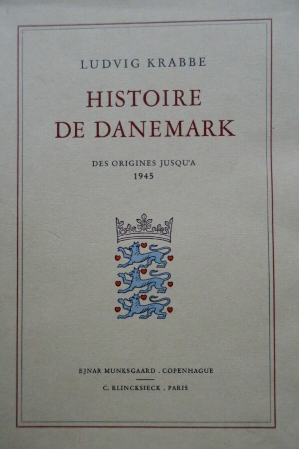 DANEMARK, des origines à 1945 – Image 3