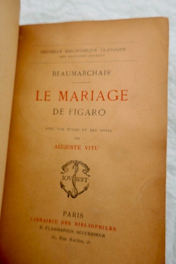 DE BEAUMARCHAIS CARON LE MARIAGE DE FIGARO – Image 3