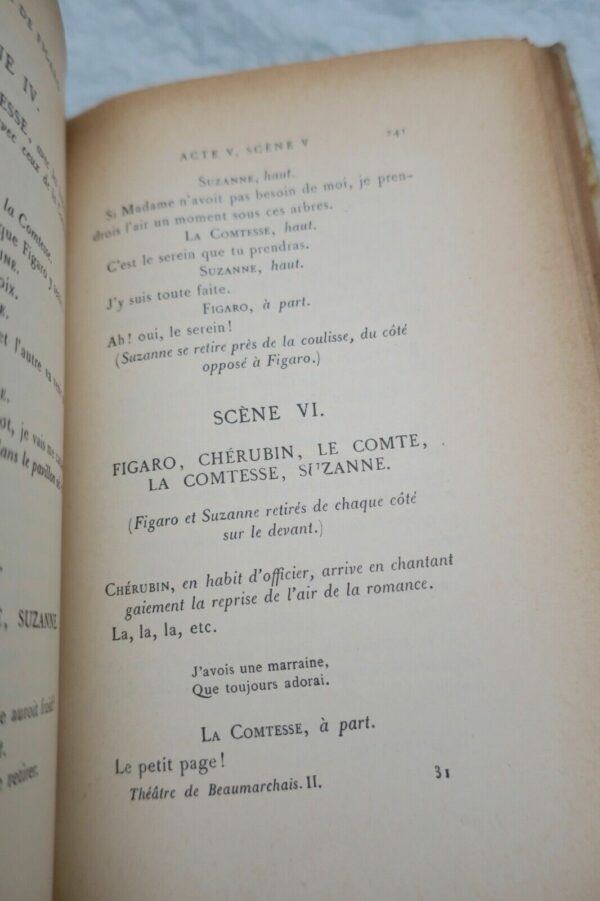 DE BEAUMARCHAIS CARON LE MARIAGE DE FIGARO – Image 5