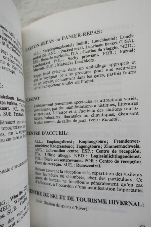 DICTIONNAIRE TOURISTIQUE INTERNATIONAL Monte Carlo – Image 8