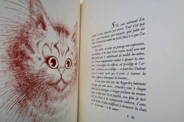 DUBOUT MERY Dr. Fernand. Entre chats. Illustrations de Dubout CHAT – Image 3