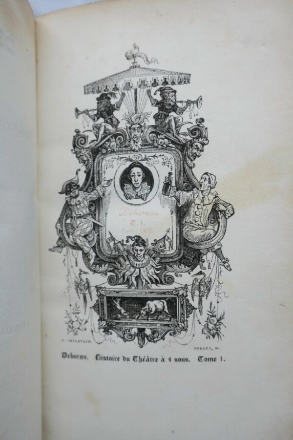 Debureau Histoire du théâtre à quatre sous, pour faire suite à l'histoire 1833 – Image 5