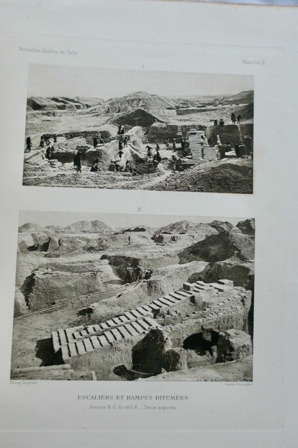 Excavations Of Telloh Pre-Sargonic Periods/ French Mission To Chaldea – Image 4