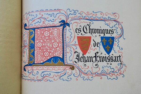 FROISSART LES CHRONIQUES DE J. FROISSART 1881 – Image 10