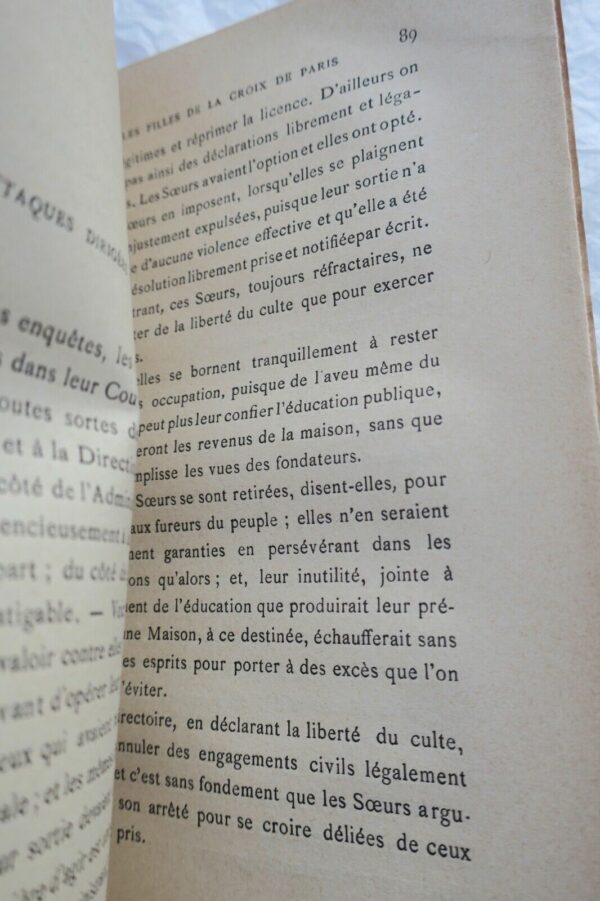 Filles de la Croix de Paris pendant la Révolution : persécution, dispersion... – Image 3