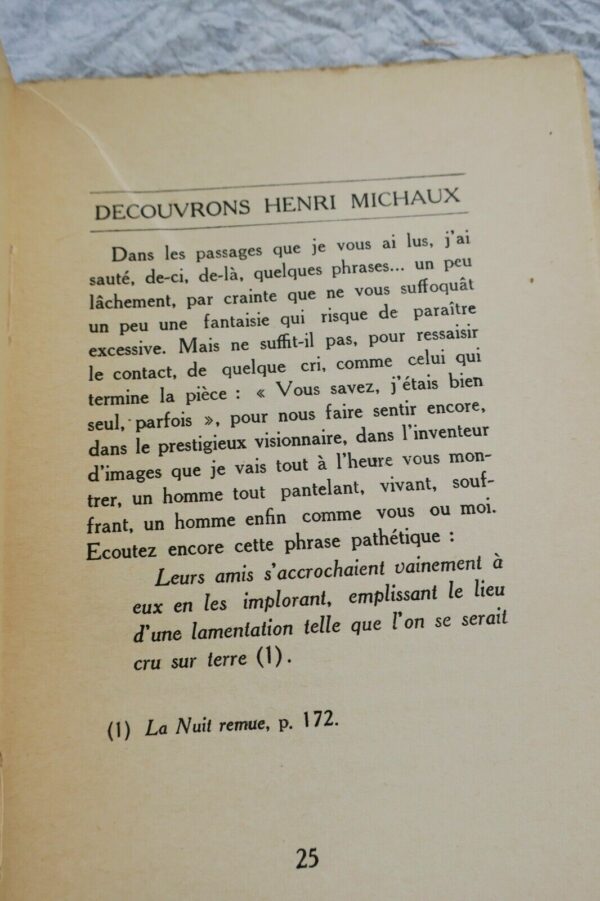 GIDE,ANDRÉ DÉCOUVRONS HENRI MICHAUD GALLIMARD 1941 – Image 3