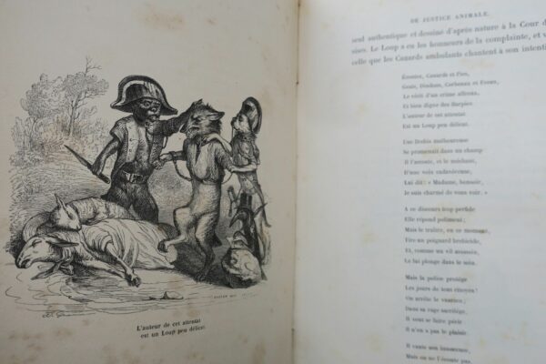 GRANDVILLE Scènes de la vie privée et publique des animaux 1842 – Image 17