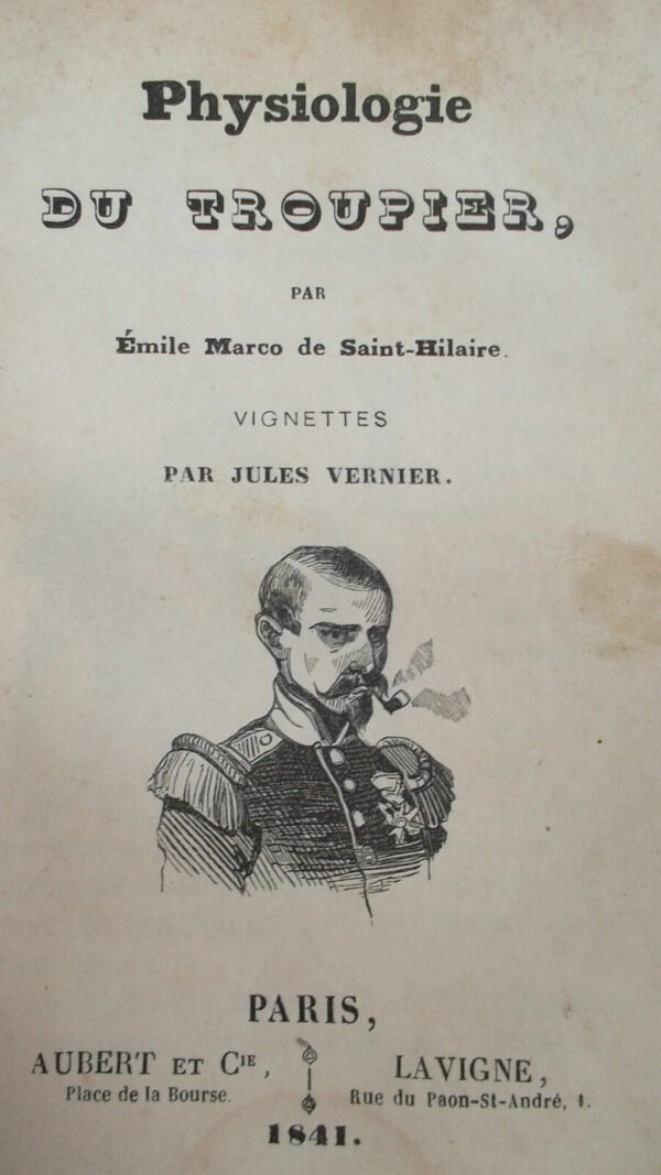 Gavarni  Physiologie de l Écolier+ physiologie du troupier – Image 6