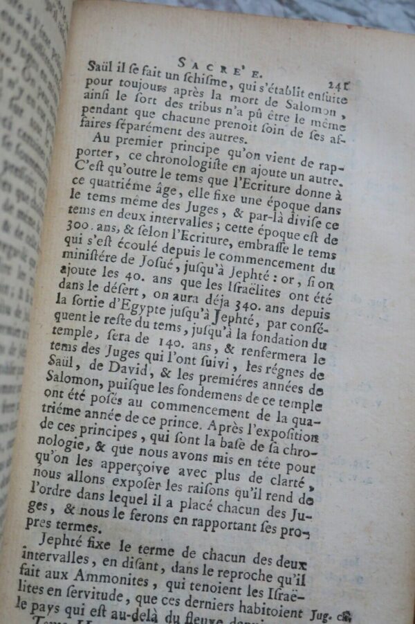 Géographe ordinaire du Roi Géographie sacrée et historique 1747 – Image 5