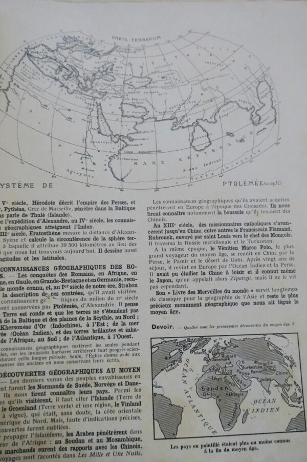 Géographie générale - Découverte de la Terre. 1938 – Image 4