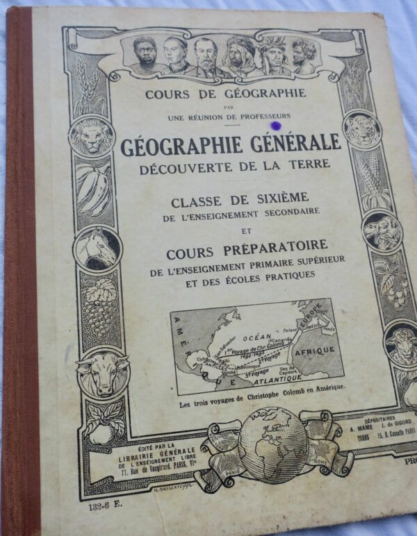 Géographie générale - Découverte de la Terre. 1938