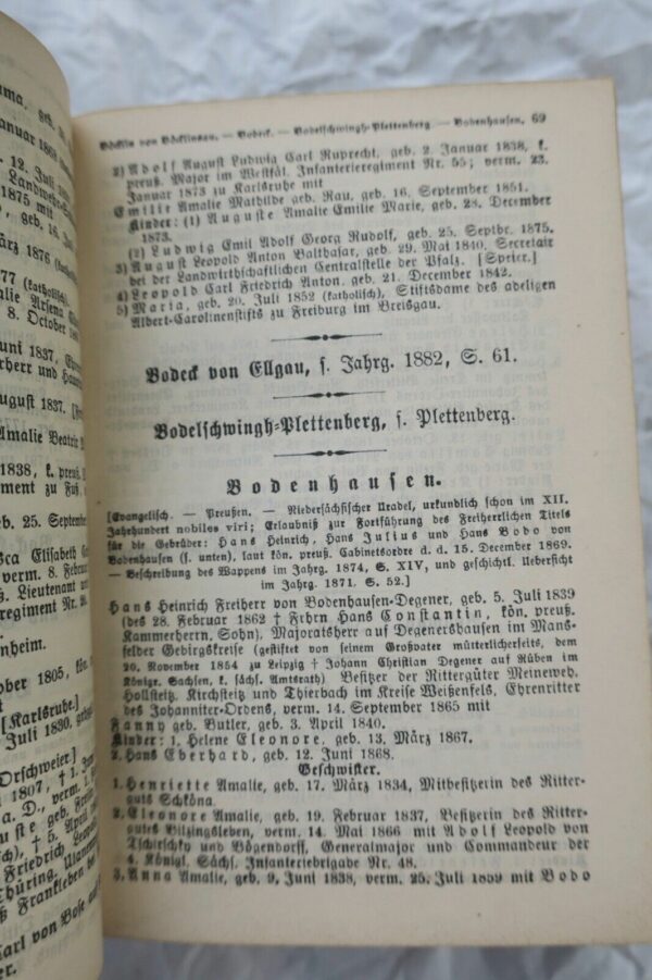 Gothaisches genealogisches Taschenbuch auf das Jahr 1883 – Image 5