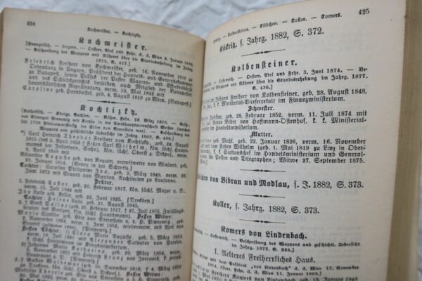 Gothaisches genealogisches Taschenbuch auf das Jahr 1883 – Image 7