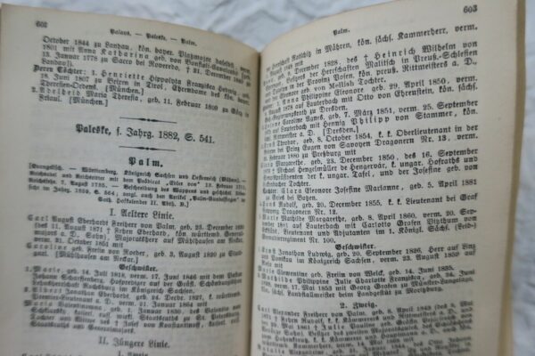 Gothaisches genealogisches Taschenbuch auf das Jahr 1883 – Image 8