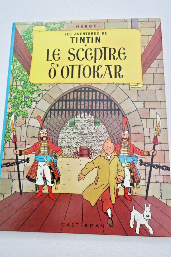 HERGE LES AVENTURES DE TINTIN - LE SCEPTRE D'OTTOKAR 1966