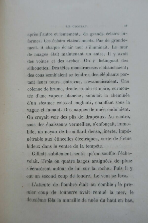 HUGO (VICTOR). Les Travailleurs de la mer. Bruxelles EO 1866 – Image 5