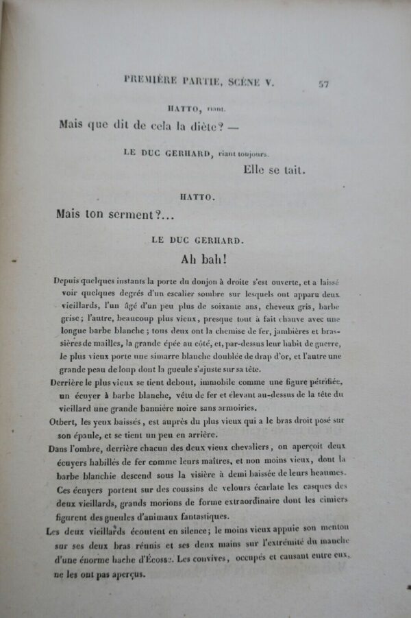 HUGO, Victor Les Burgraves, trilogie 1843 EO – Image 6