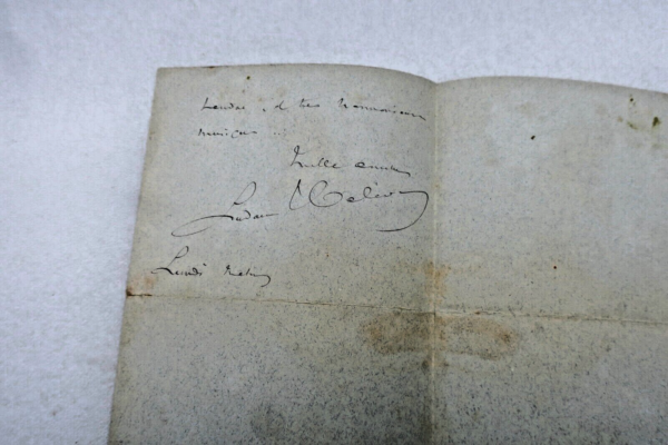 Halévy Lettre autographe – Image 3