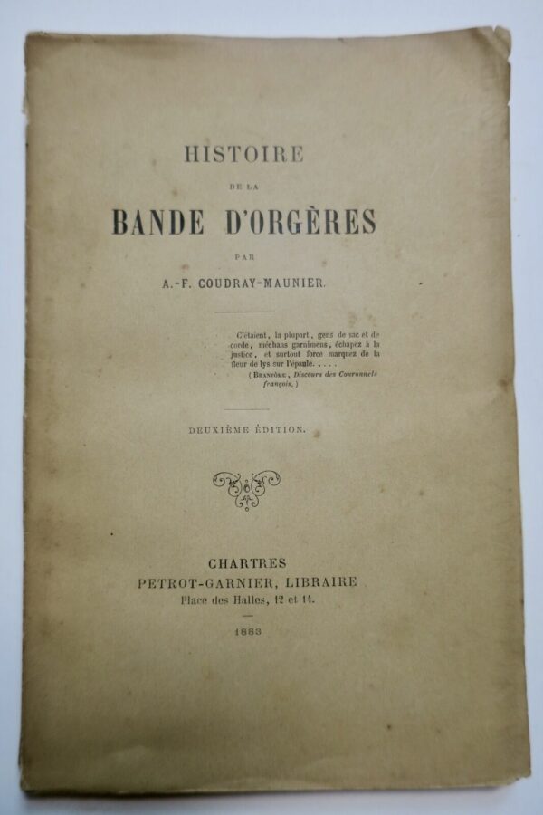 Histoire de la bande d'Orgères 1883 – Image 3