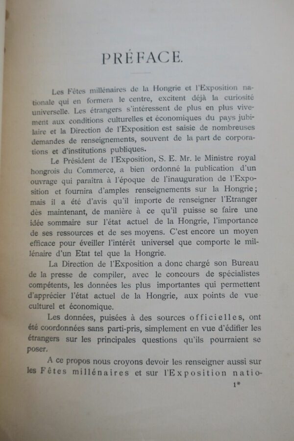 Hongrie à La Veille du Millénaire: Données Statistiques avec deux Plans 1896 – Image 7