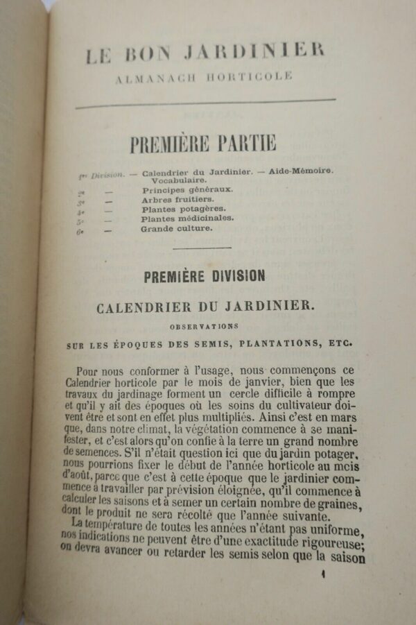 JARDIN  le bon jardinier 1889 – Image 10