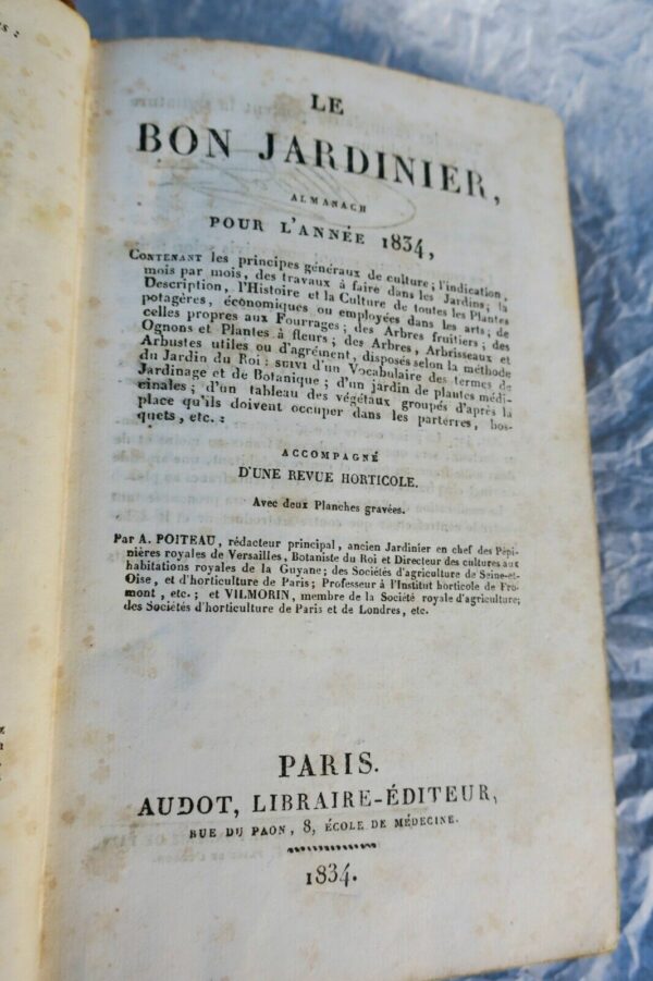 Jardin Le bon jardinier 1834 – Image 4