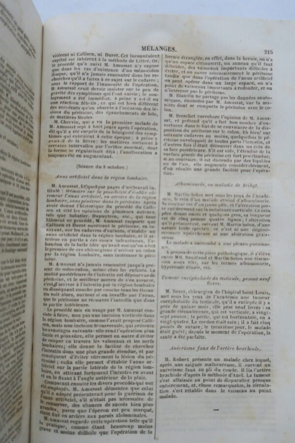 Journal des connaissances médico-chirurgicales 1839-1840 – Image 5