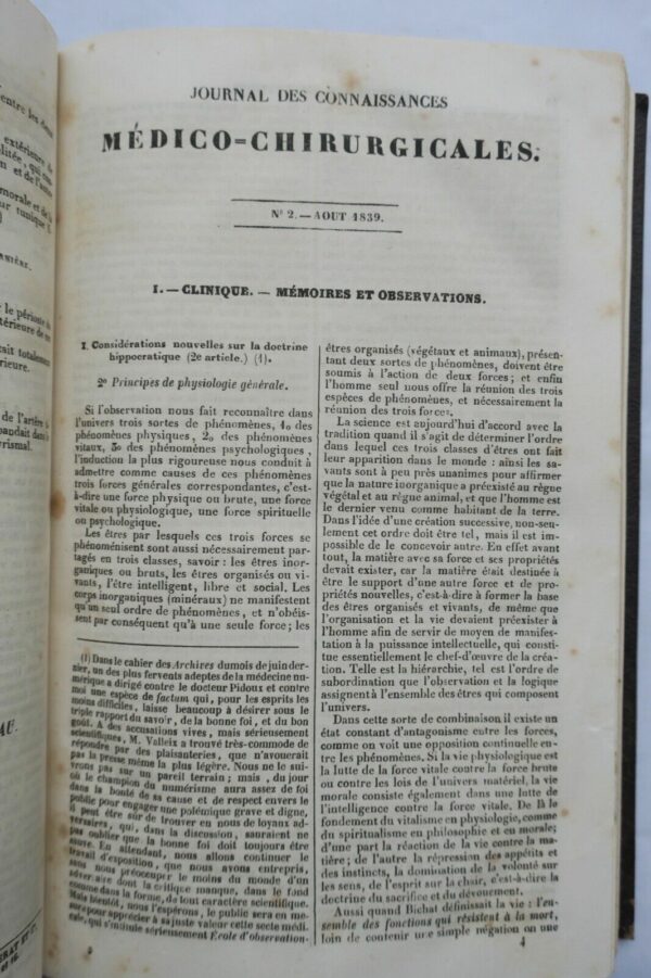 Journal des connaissances médico-chirurgicales 1839-1840 – Image 8