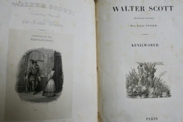 KENILWORTH (OEUVRES COMPLETES DE WALTER SCOTT,1839 – Image 6