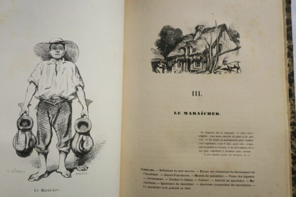 LA BEDOLLIERRE  Industriels . Métiers et Professions en France MONNIER 1842 – Image 11