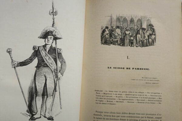 LA BEDOLLIERRE  Industriels . Métiers et Professions en France MONNIER 1842 – Image 12