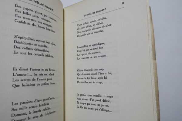 LAFAGETTE Le Prélude Inachevé. Poésies. 1901-1935 EO envoi de l'auteur. – Image 4