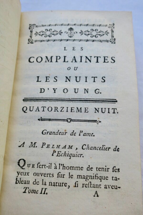 Les Nuits d'Young 1769 Le Tourneur – Image 12