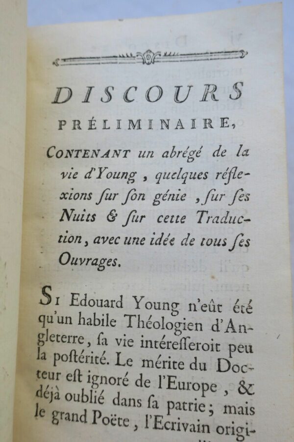 Les Nuits d'Young 1769 Le Tourneur – Image 8