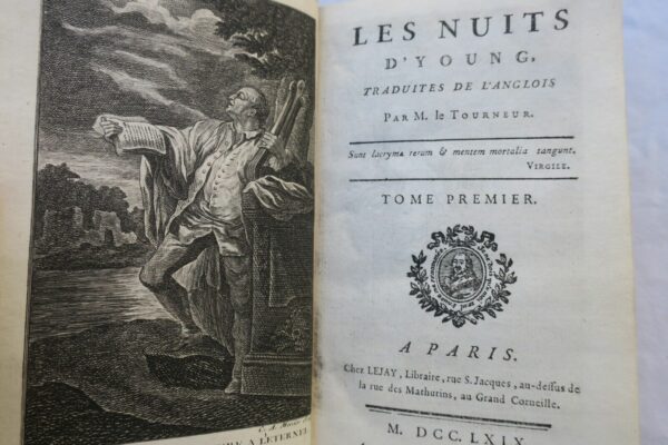 Les Nuits d'Young 1769 Le Tourneur – Image 9