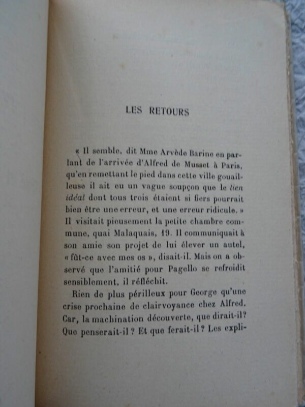 MAURRAS (Charles) Les Amants de Venise George Sand et Musset – Image 3