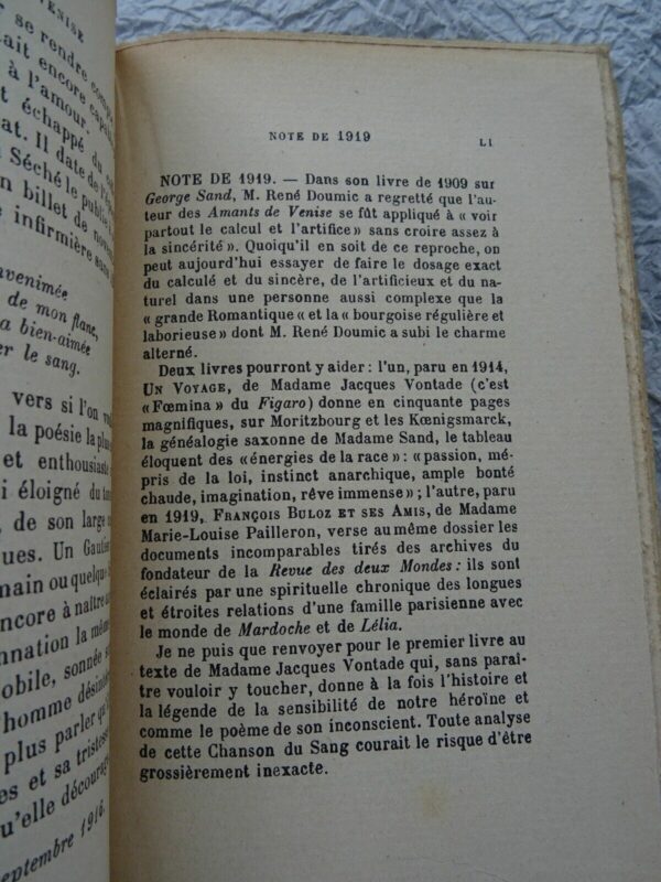 MAURRAS (Charles) Les Amants de Venise George Sand et Musset – Image 5