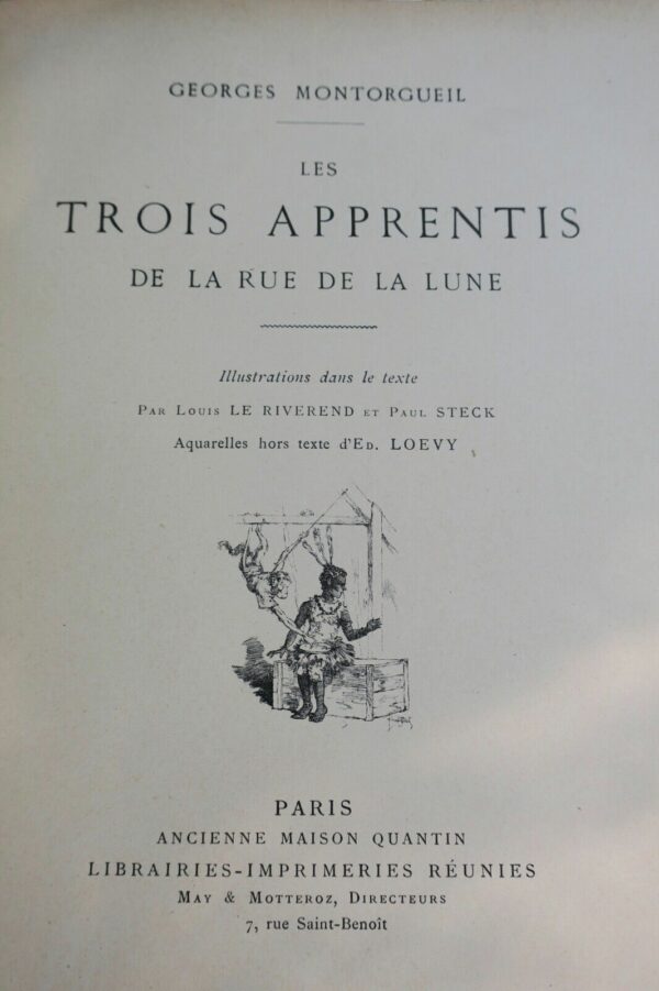 MONTORGUEIL  Les trois apprentis de la rue de la lune – Image 6