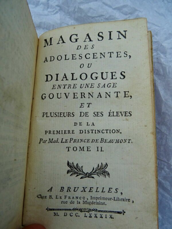 Magasin des Adolescentes ou Dialogues d'une Sage Gouvernante avec ses Élèves – Image 6