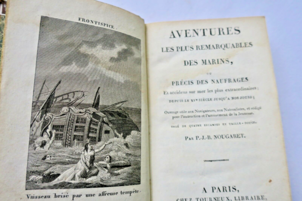 Marine NOUGARET AVENTURES LES PLUS REMARQUABLES DES MARINS 1821 – Image 3