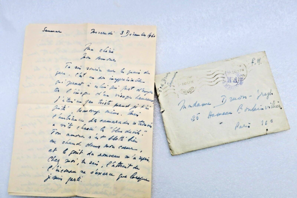 Maurice DRUON lettre autographes signée