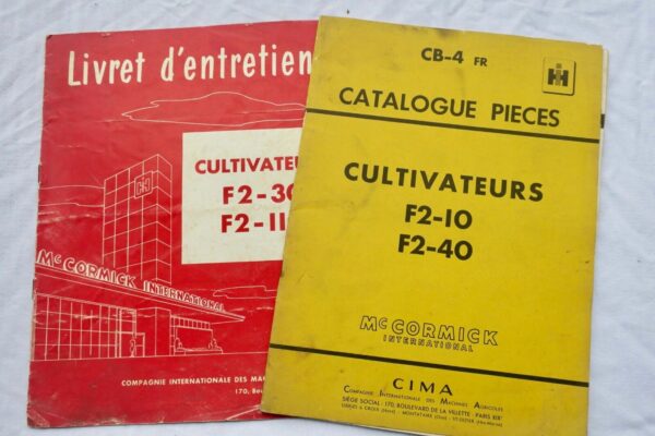 Mc Cormick CULTIVATEURS  livrets d'entretien – Image 3