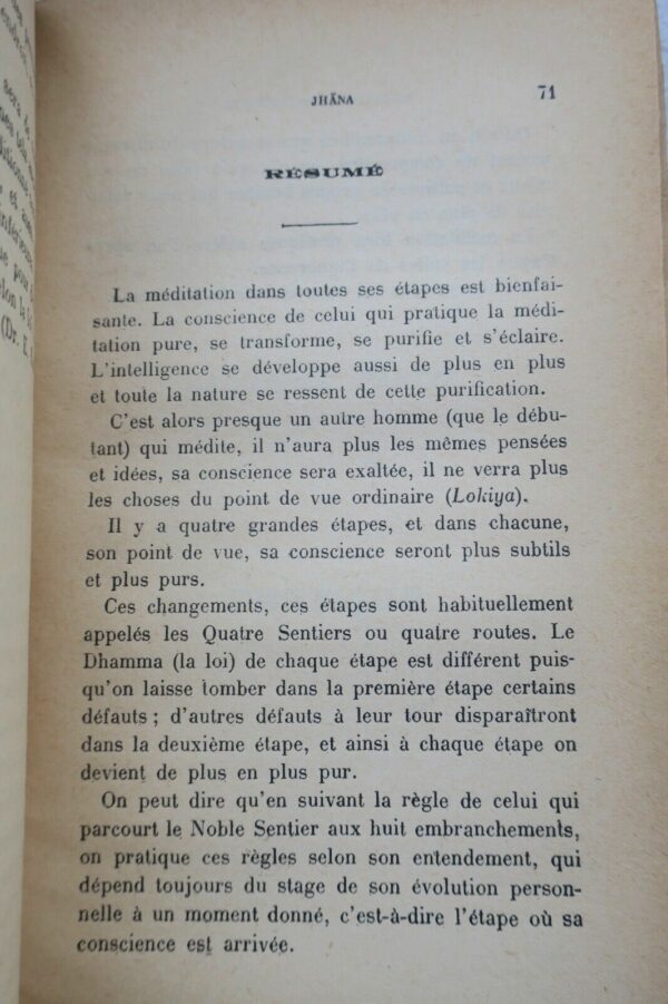 Méditation bouddhique. Etude sur sa théorie et sa pratique... – Image 5