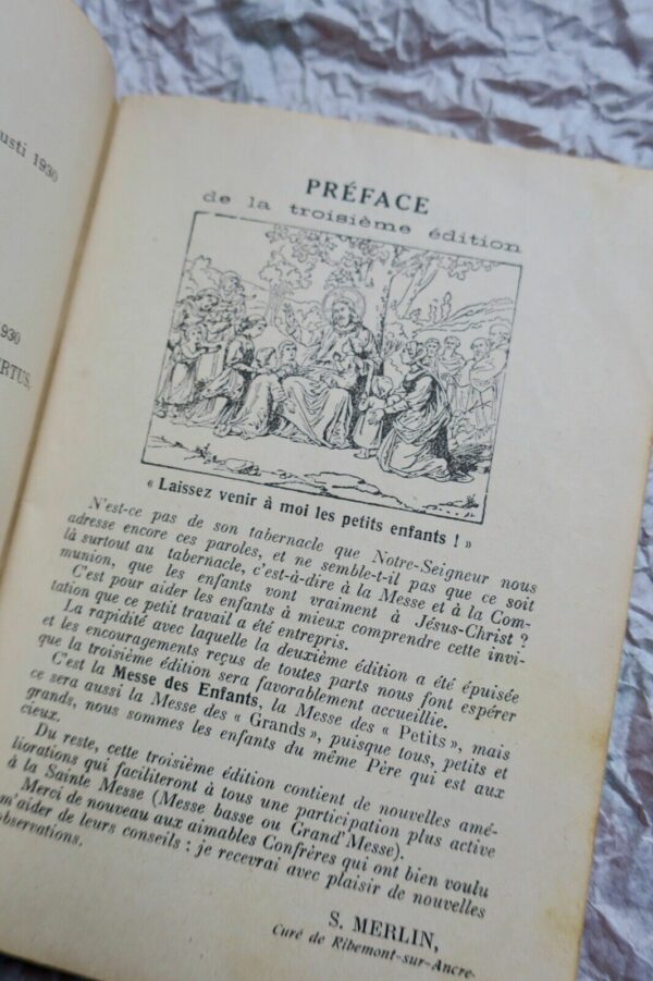 Messe  SAINTE MESSE EN 40 TABLEAUX EXPLICATIFS 1935 – Image 8